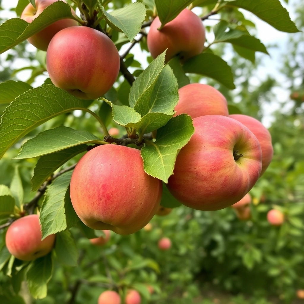 iPhone Serene Apple On Tree Captivating Wallpaper